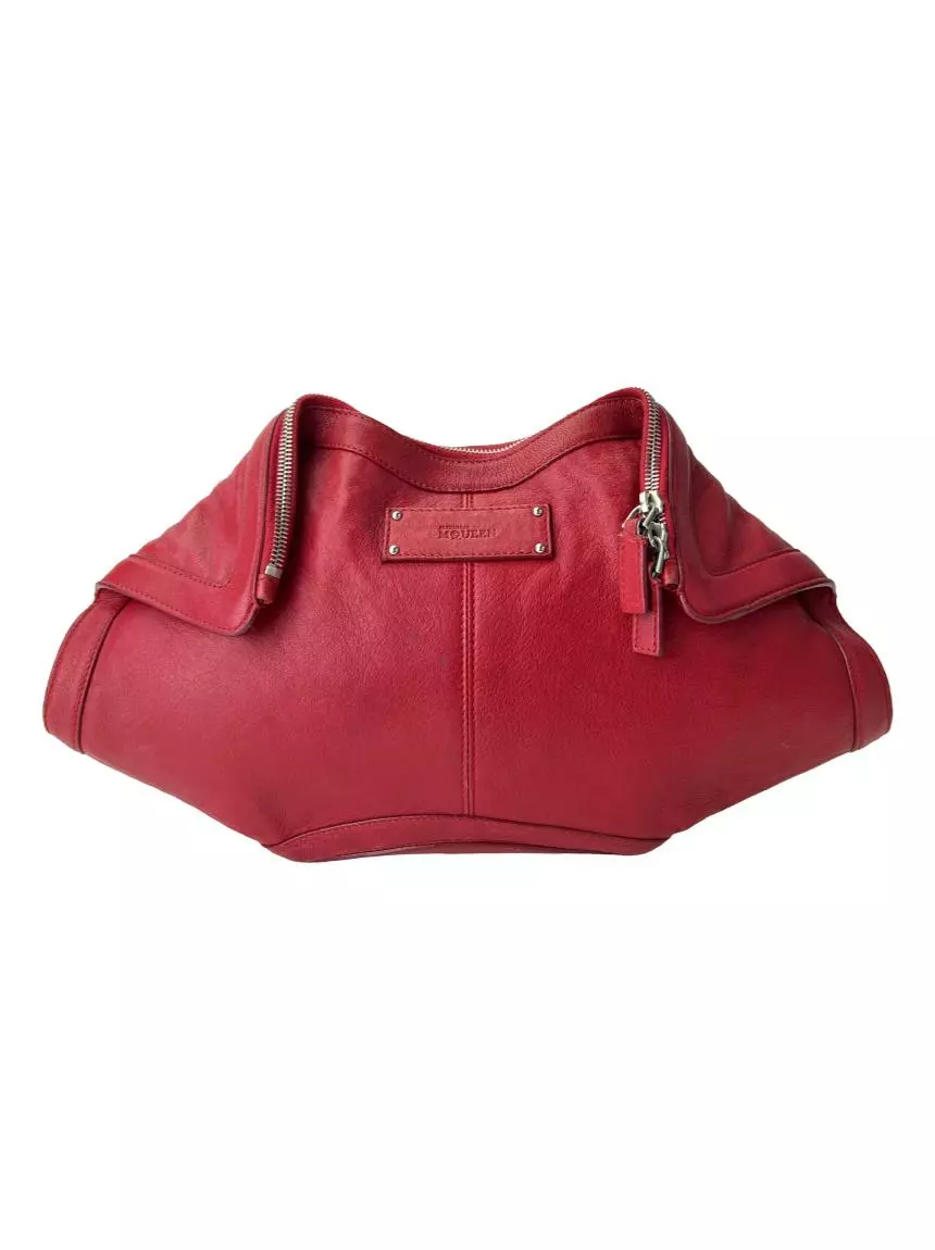 Clutch Alexander McQueen De Manta Vermelha - CSM112 Original