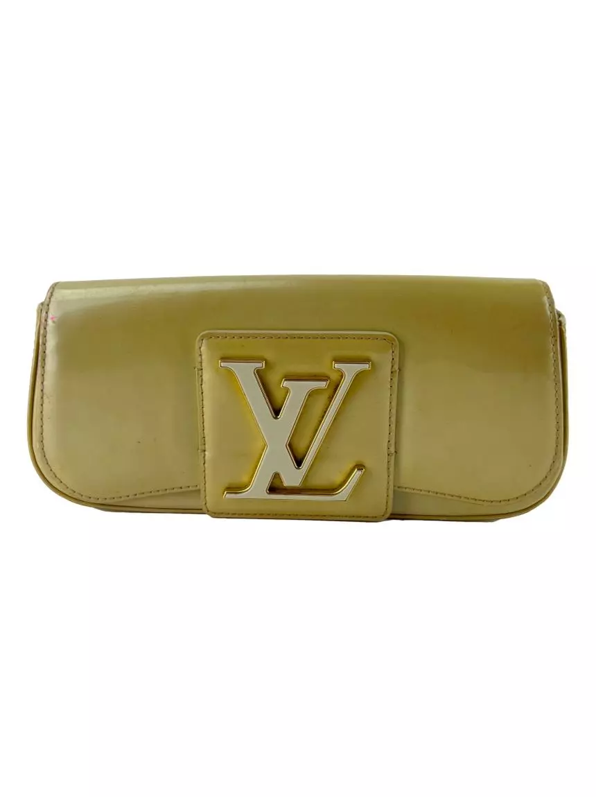 Louis Vuitton Neutrals Vernis Sobe Clutch