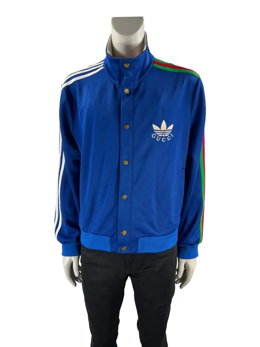 ひさGUCCI adidas ジャケット Jaqueta Gucci Adidas Azul - BIG132 Original | Etiqueta Única
