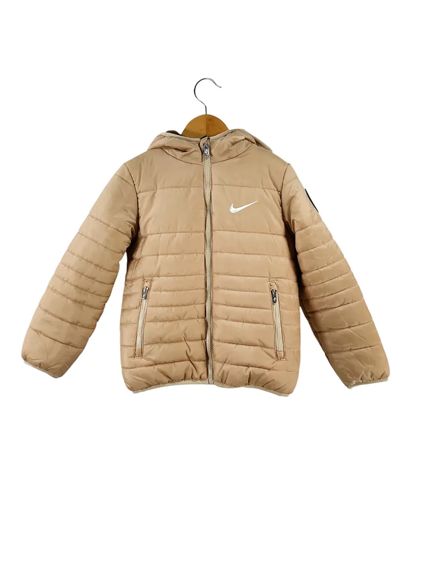 Jaqueta Nike Puffer Bege COFF175 Original Etiqueta Única