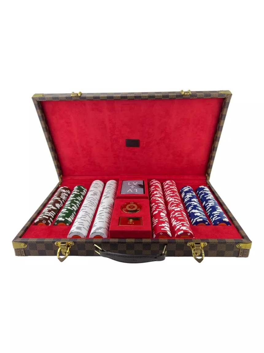 Buy Toyshine Leather Case Poker Game Set with 100 Poker Chips 115 Gram Chips  Set Card Game Party Diwali Taash Game for Adult Kid Online at Low Prices  in India  Amazonin