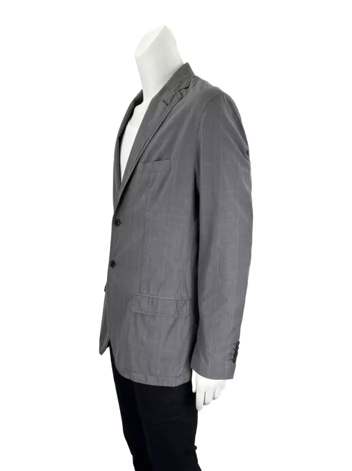 Blazer Hugo Boss Quadriculado Cinza Original BJBJ1 Etiqueta Única