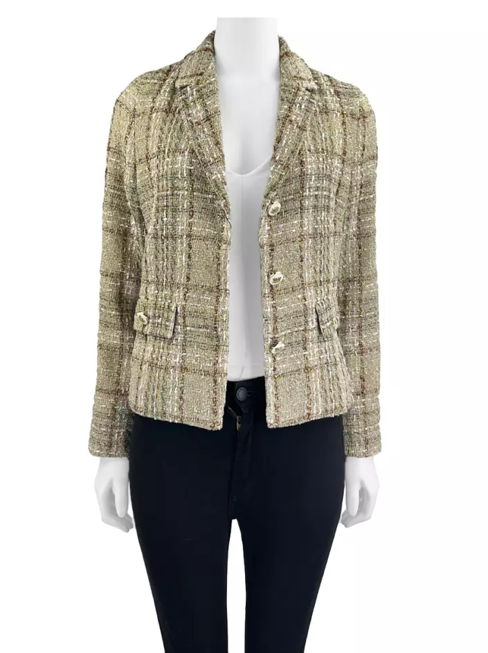 ZARA BLAZER ESTAMPADO - Cru, ZARA Brasil