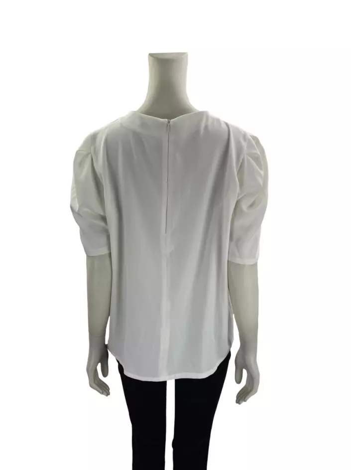 Blusa Calvin Klein Tecido Off White Original - RFL161