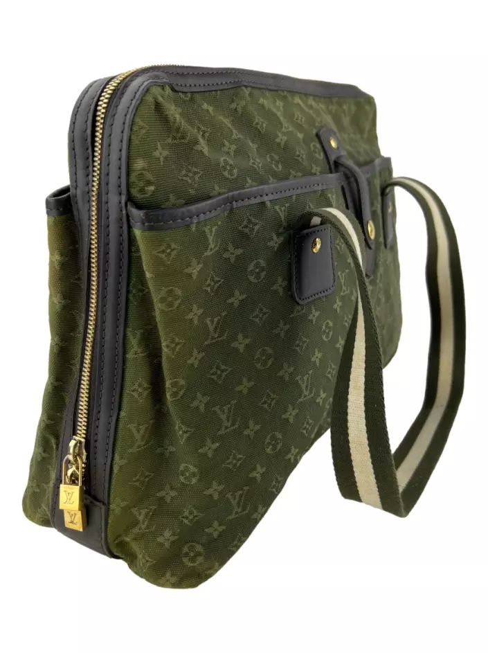 Louis Vuitton Green Monogram Mini Lin Mary Kate Bag