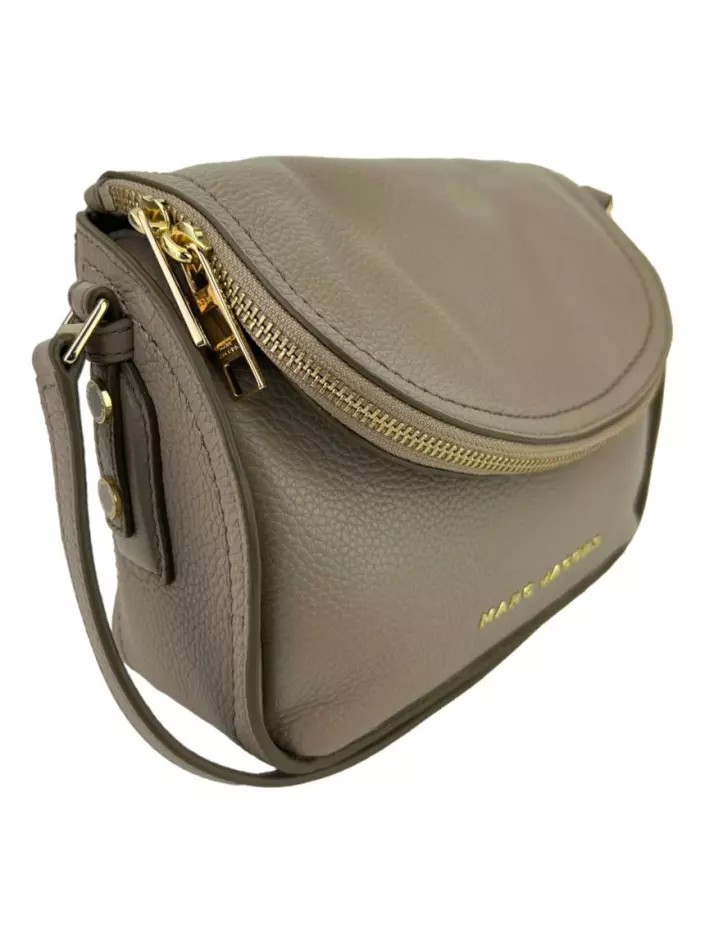 Bolsa com Alça Marc Jacobs The Groove Couro Etoupe Original - NPY14