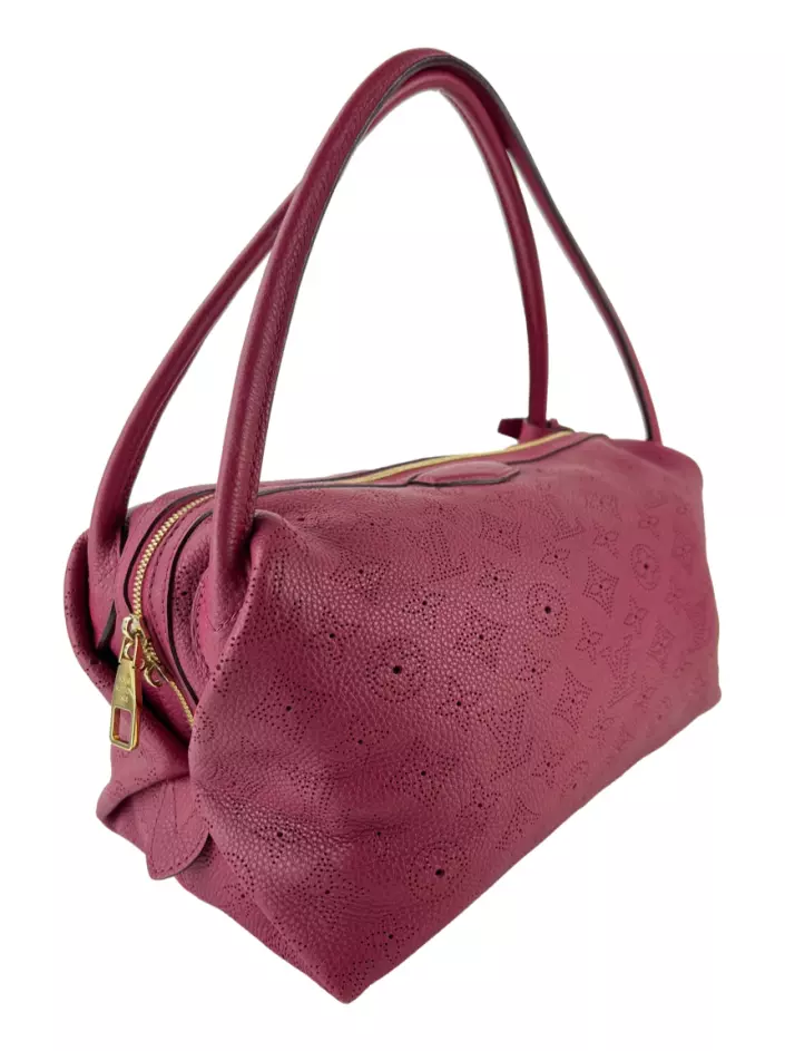 BOLSA LOUIS VUITTON MONOGRAM VERNIS BELLEVUE PM VINHO ORIGINAL