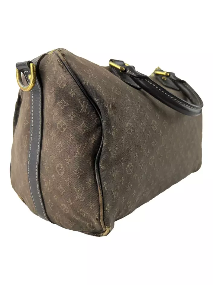 Bolsa Tote Louis Vuitton Speedy Bandouliere Idylle Marrom Original - CEEK4