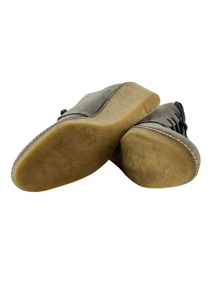 Bota J.Crew MacAlister Wedge Cinza Original Etiqueta Unica
