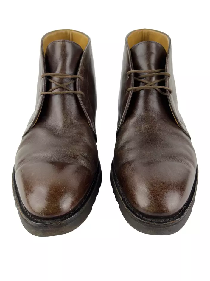 Bota John Lobb Kent Marrom Original - CATJ6 | Etiqueta Única