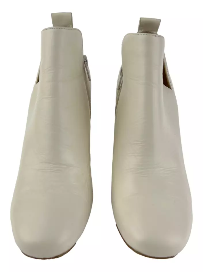 Bota Michael Michael Kors Couro Branco Original - HTP803 | Etiqueta Única