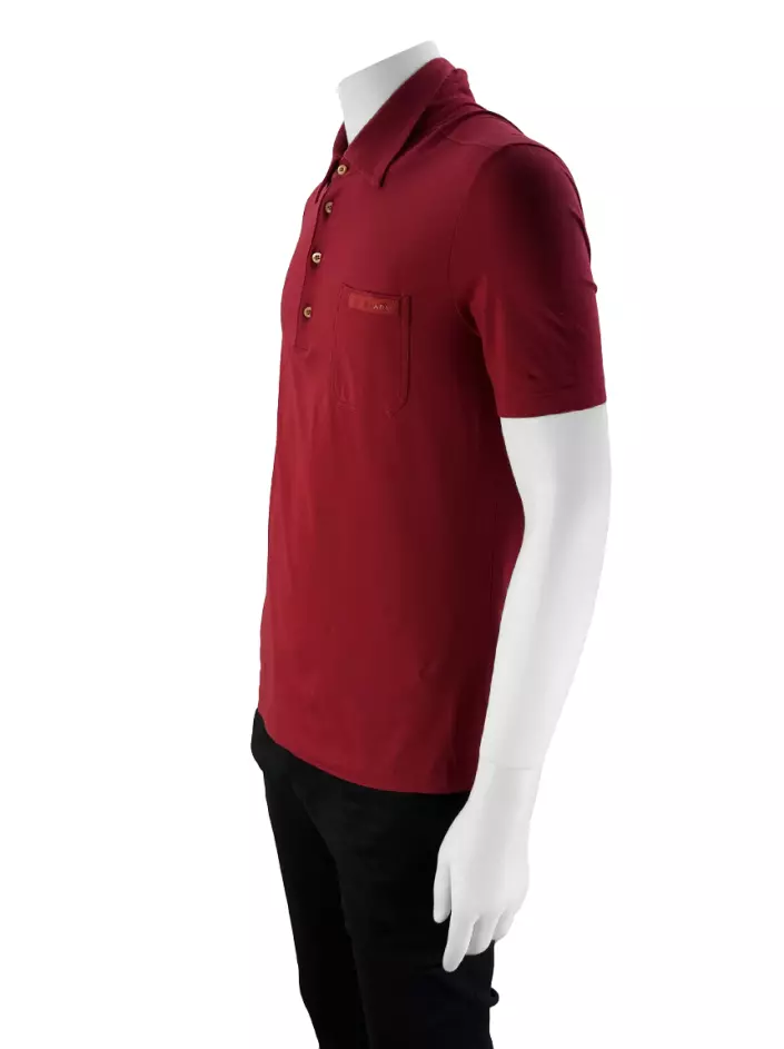 Camisa Prada Polo Vermelha Original - AGJA11