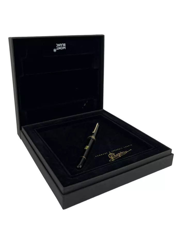 Caneta Montblanc Homage Frédéric Chopin Preta - AFCP1 Caneta Montblanc Homage Frédéric Chopin Preta - AFCP1