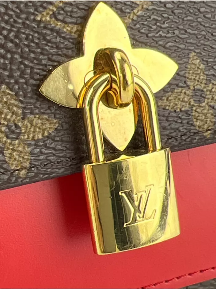 Carteira Louis Vuitton Flower Lock Monograma Original - GCA5