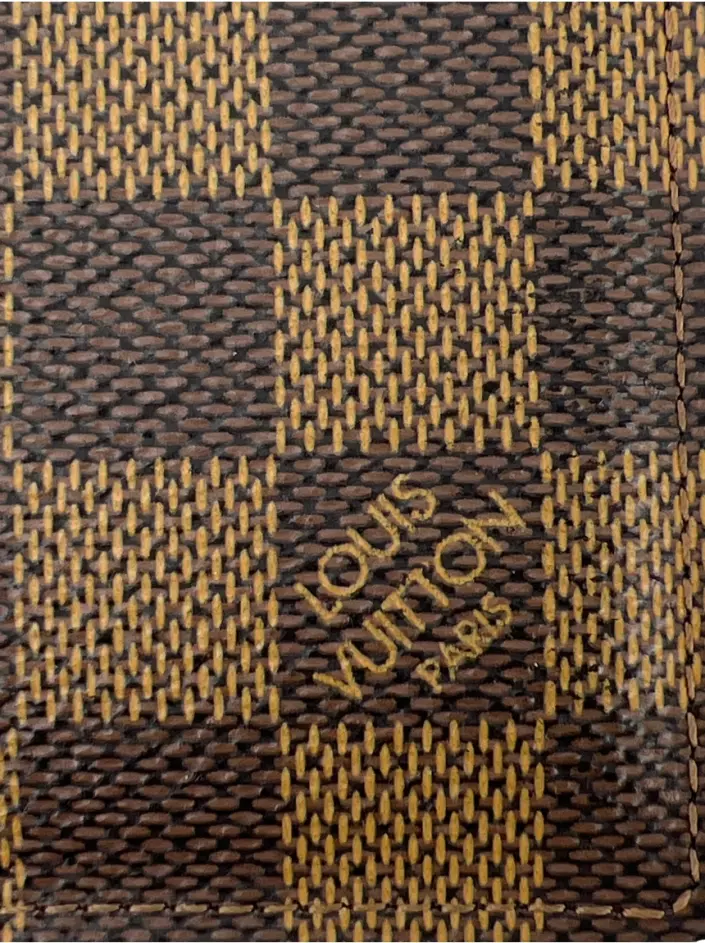 Carteira Louis Vuitton Pocket Organizer Damier Ebene Original