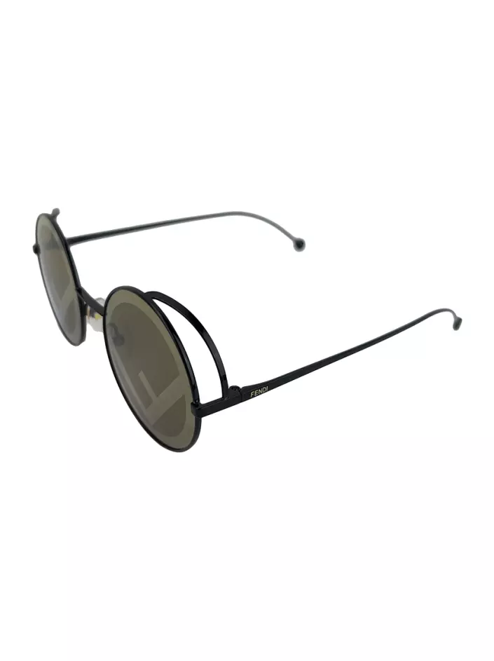 Óculos de Sol Fendi Fendirama Preto Original - ITY115