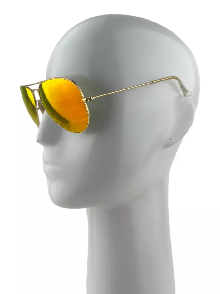 Culos Ray Ban Rb Dourado Original Dsk Etiqueta Nica