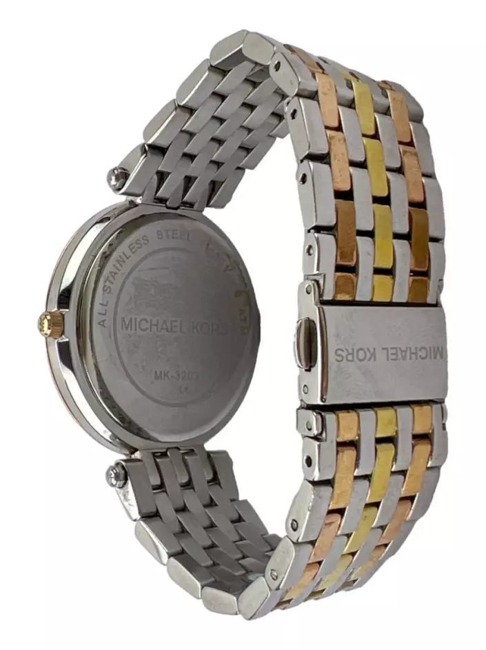Rel gio Michael Kors MK 3203 Bicolor Original ACPU29 Etiqueta