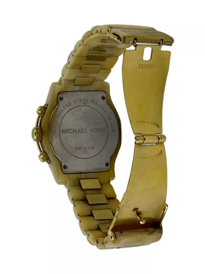 Rel gio Michael Kors MK5139 Bicolor Original AFMH2 Etiqueta nica