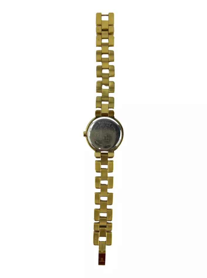 Rel gio Tissot G330 Quartzo Dourado Original CEVE7 Etiqueta nica