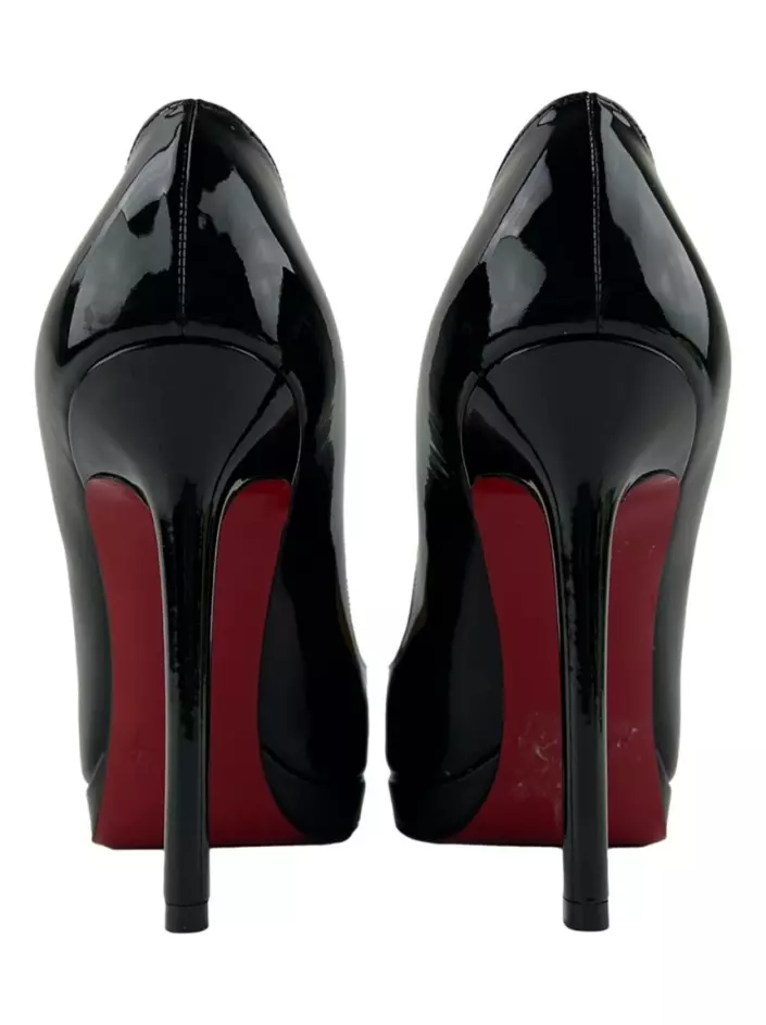 2024年冬【法人向けお歳暮】 Sapato de Patent 120 Plato Pigalle Louboutin Christian Salto 靴