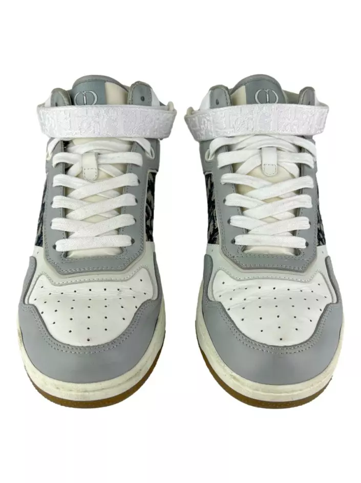 Tênis Christian Dior B27 Mid Top Cinza - NRD41 Original Tênis Christian Dior B27 Mid Top Cinza - NRD41 Original