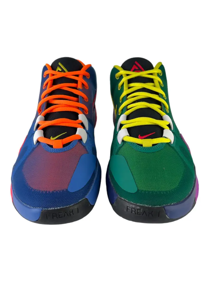 Nike Zoom Freak 1 (Preto/Preto-Branco-Verde Lúcido 9
