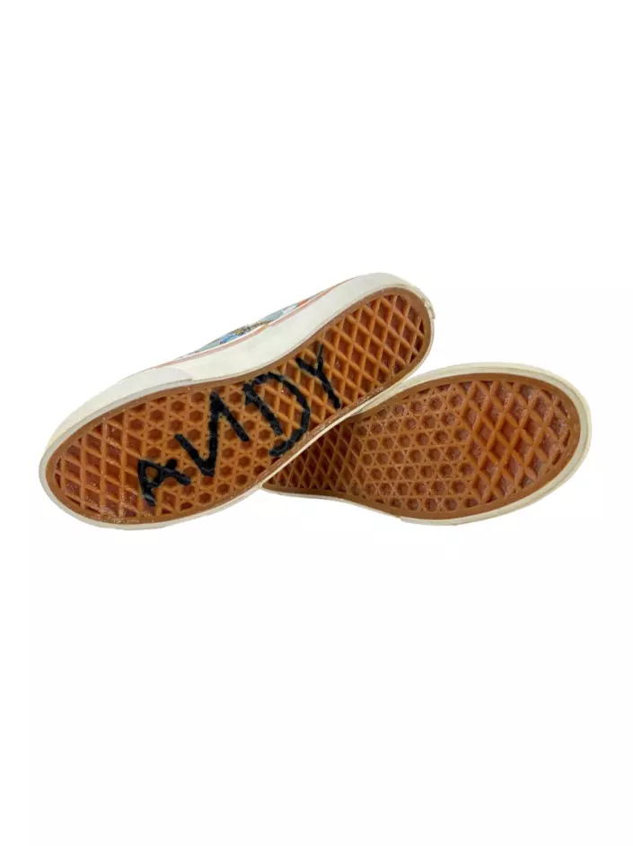 brown woody vans