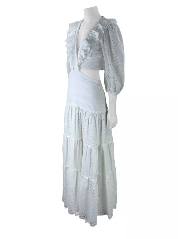 Vestido shops branco amissima