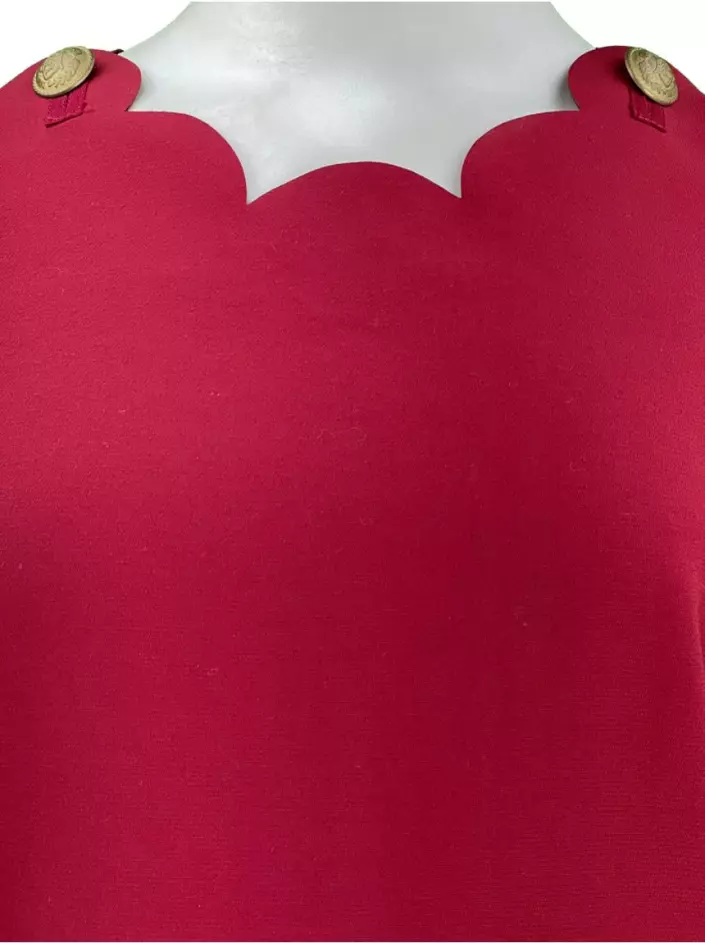 Vestido Red Valentino Mini Vermelho Original - OPC25