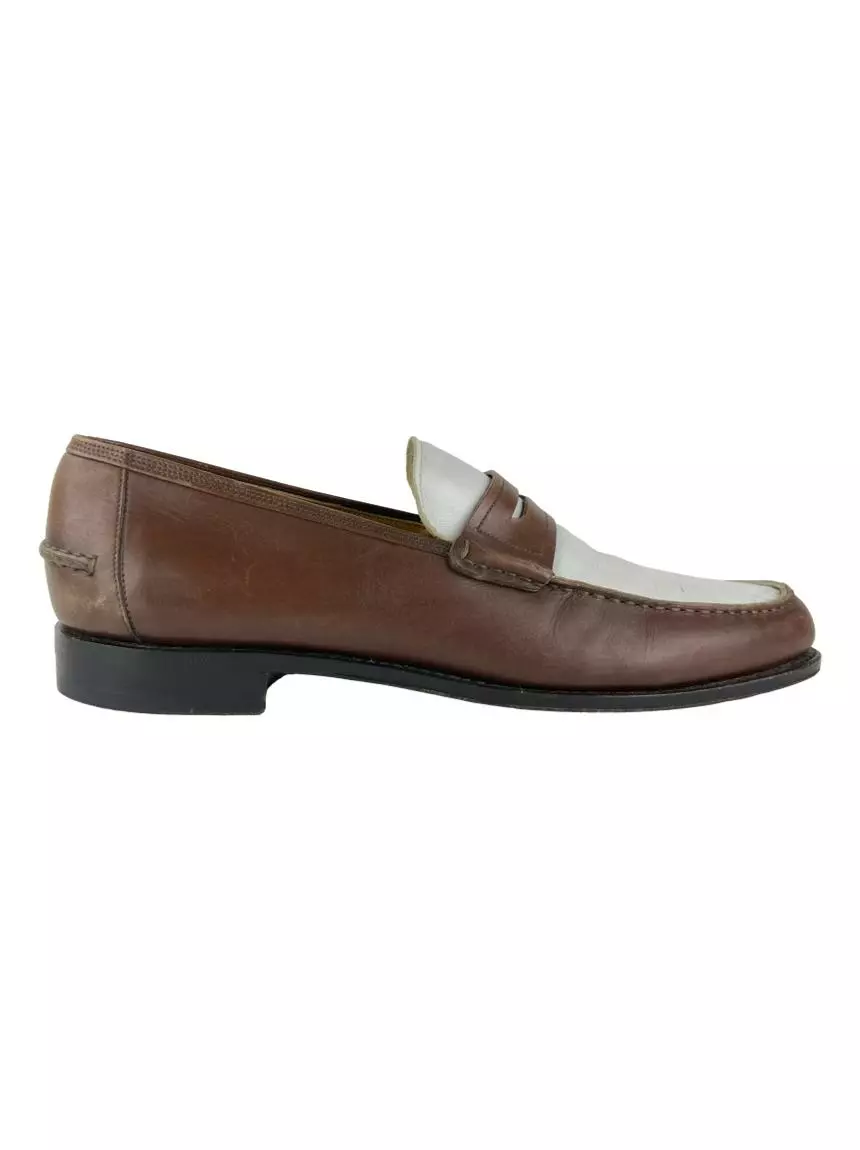 Loafer Salvatore Ferragamo Couro Bicolor - CFID1 Original