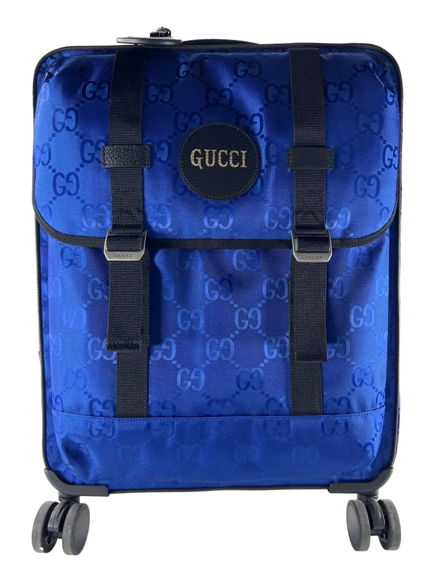 Mala Gucci GG Nylon Azul - CVFW277 Original | Etiqueta Única