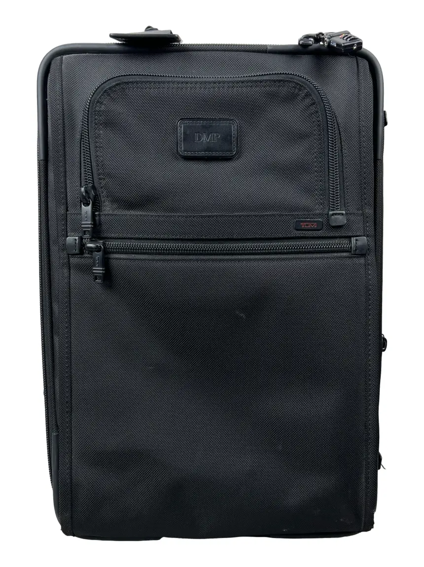 Mala Tumi Alpha 2 Preta - NZI369 Original | Etiqueta Única