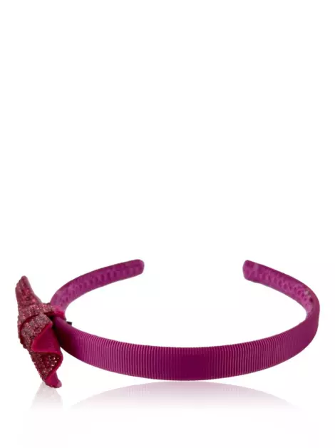 Tiara Monnalisa Laço Rosa