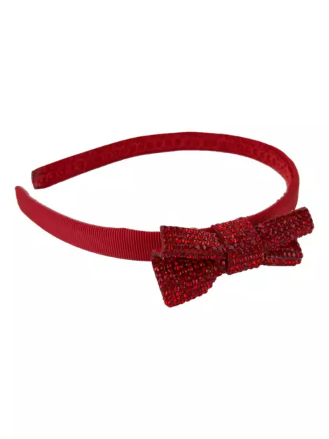 Tiara Monnalisa Laço Vermelho