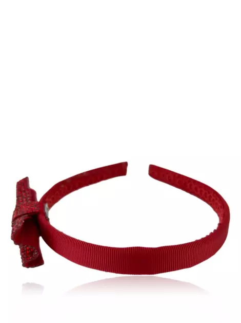 Tiara Monnalisa Laço Vermelho