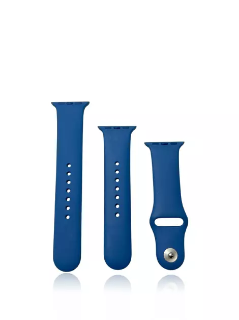 Conjunto de Pulseiras Apple Esportiva 38MM Azul
