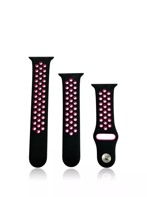 Conjunto de Pulseiras Apple Nike 40MM Bicolor