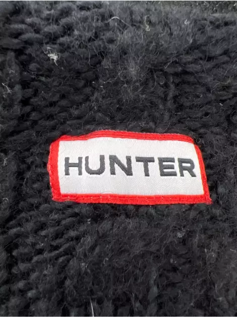 Meia Hunter Knit Preta
