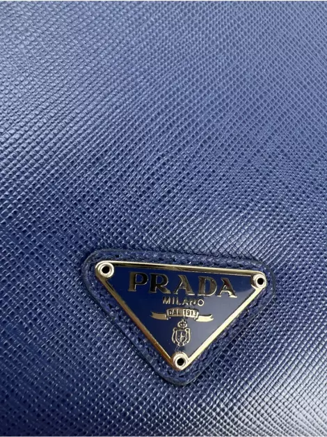 Capa para Ipad Prada Saffiano Azul