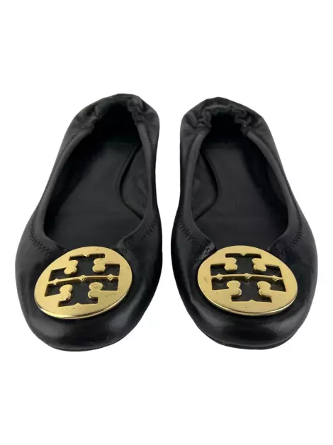 Alpargata Tory Burch Couro Preto