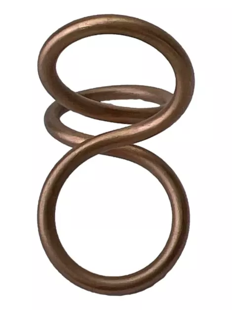 Anel Antonio Bernardo Orgânico Bronze