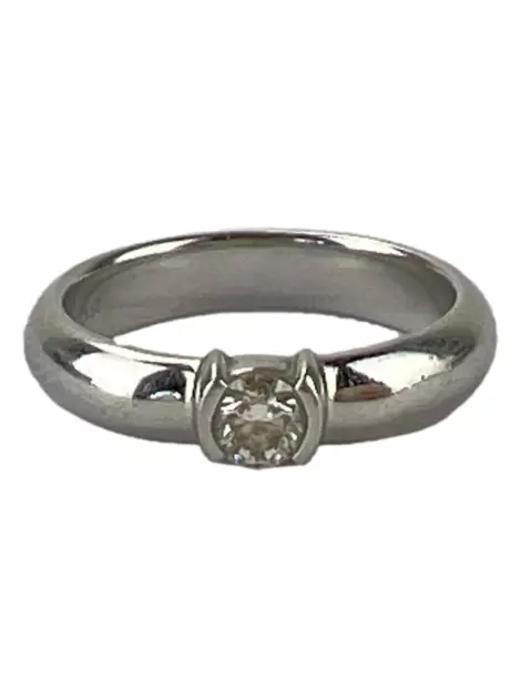 Anel Tiffany & Co Etoile Solitário Diamante