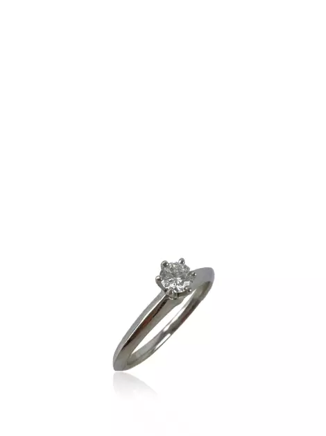 Anel Tiffany & Co Setting Platina e Diamante