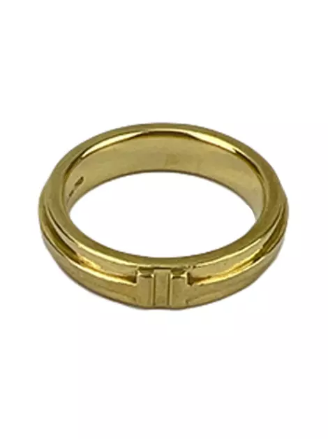 Anel Tiffany & Co T Ouro 18K