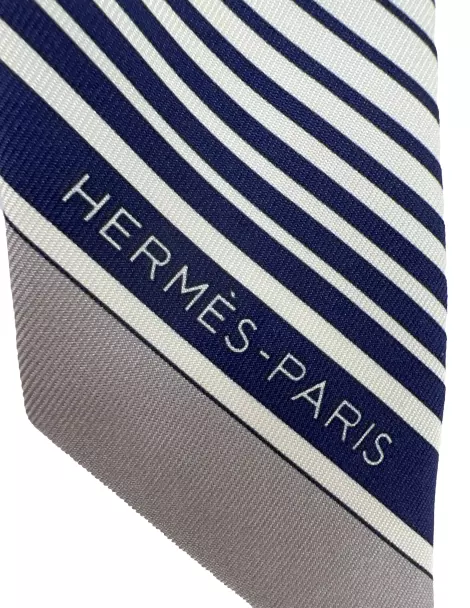 Bandeau Hermès Seda Estampado