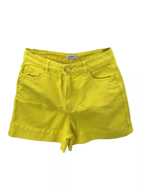 Bermuda A. Brand Jeans Amarelo