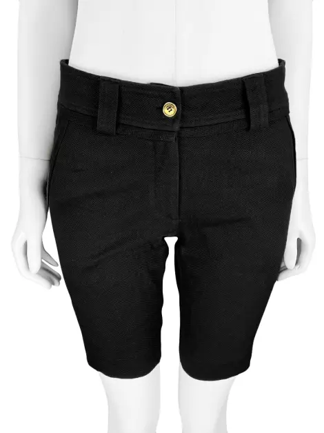 Bermuda Brooksfield Texturizado Preto