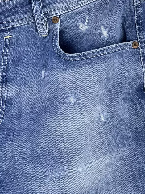 Bermuda Diesel Keeshort Jeans Azul