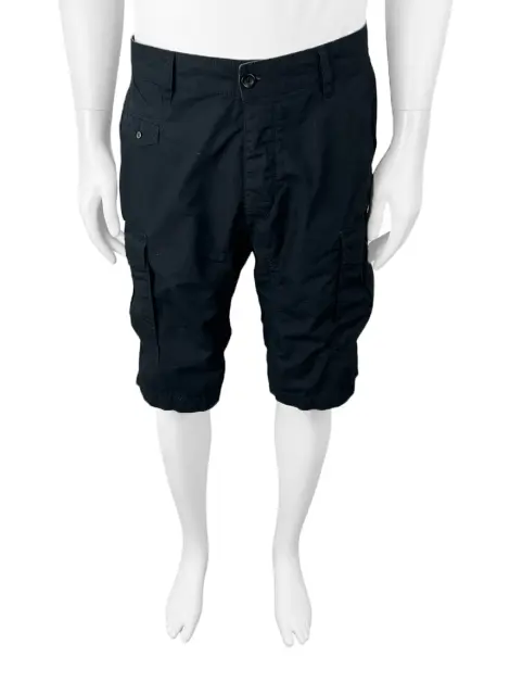 Bermuda Diesel Tecido Preto